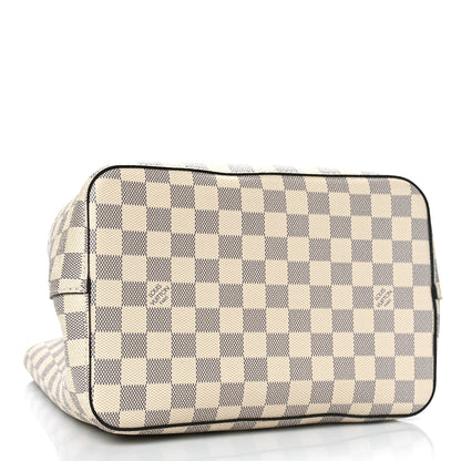 Louis Vuitton Damier Azur Neonoe MM Eau De Rose 4 of 8
