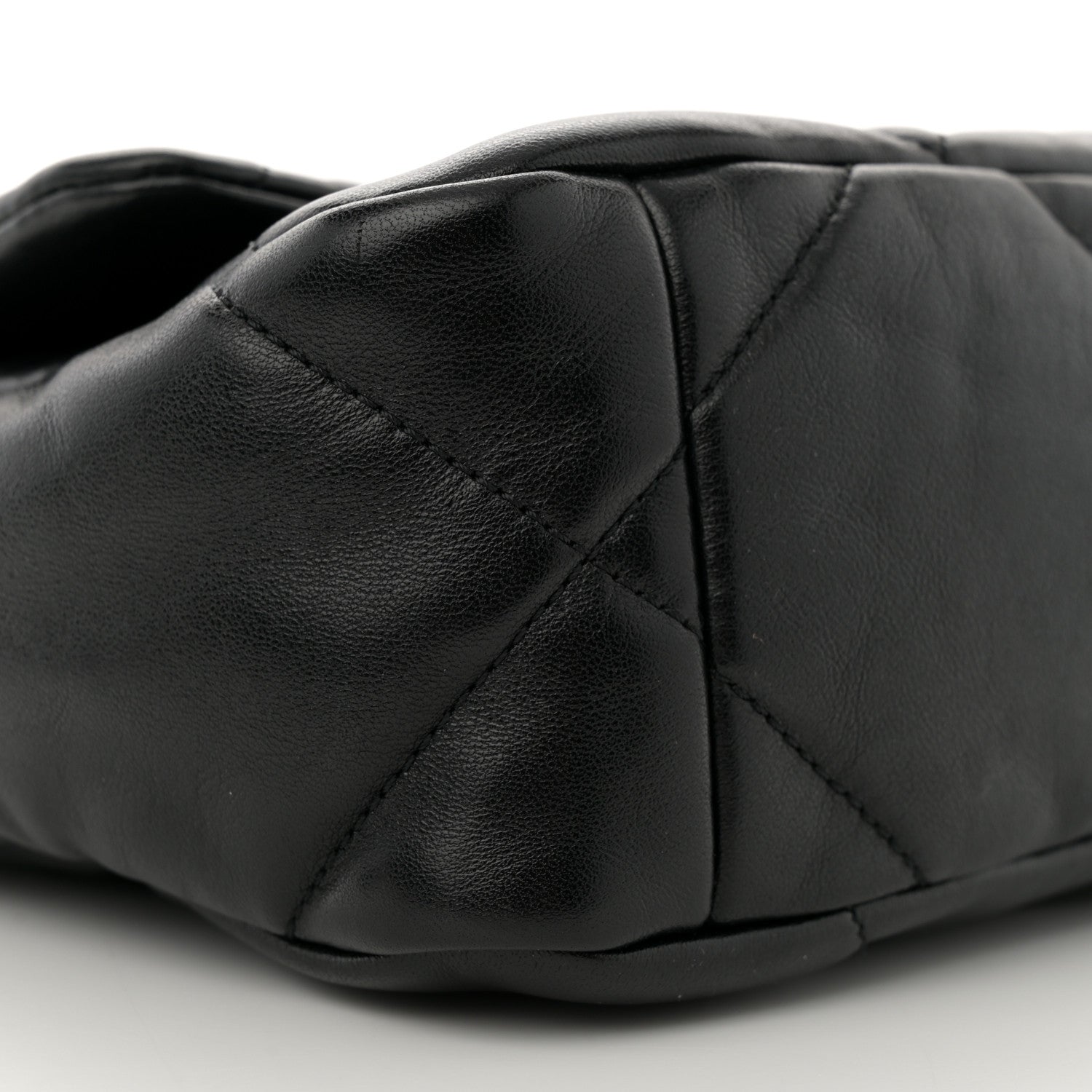 Chanel Lambskin Quilted Medium Chanel 19 Flap Black 9 of 11