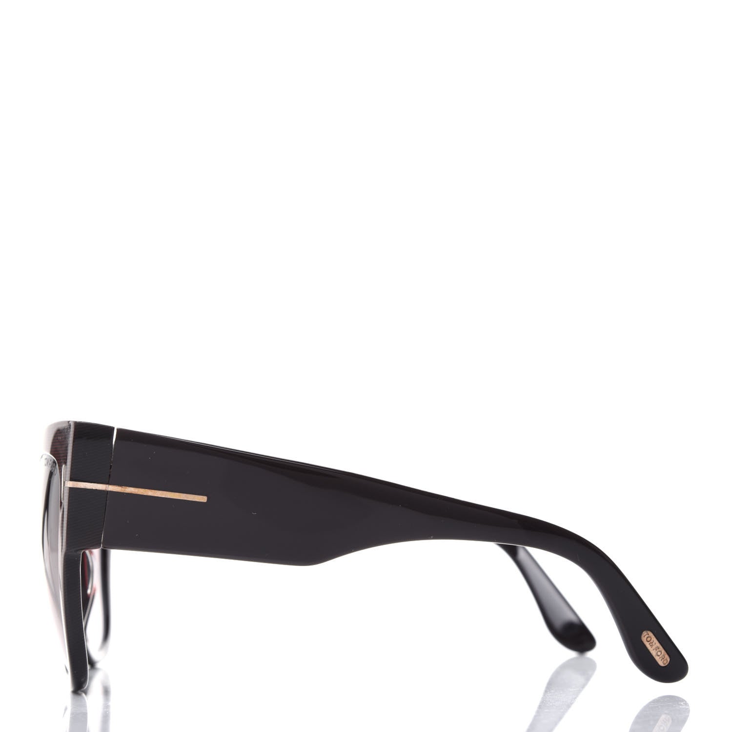 Tom Ford Acetate Anoushka Cat Eye Sunglasses TF371 Brown 3 of 8