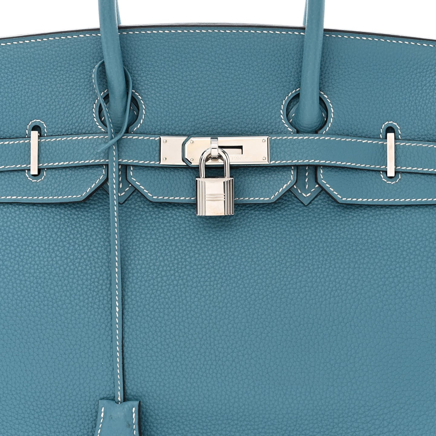 Taurillon Clemence Birkin 35 Blue Jean