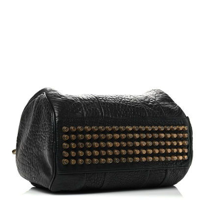 Alexander Wang Pebbled Lambskin Rocco Black Antique Brass Hardware 3 of 4