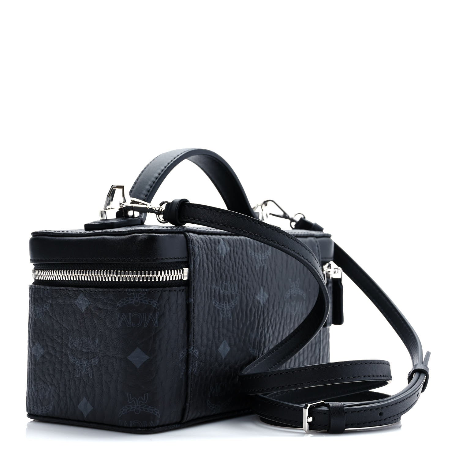 MCM Visetos Rockstar Vanity Case Black 2 of 7