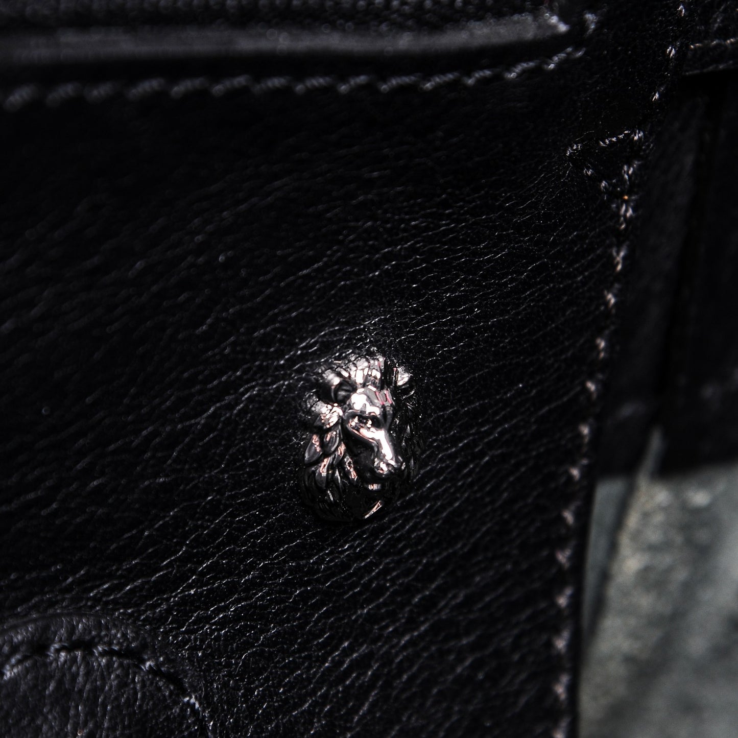 Natural Leather Cara Delevingne Convertible Satchel Black