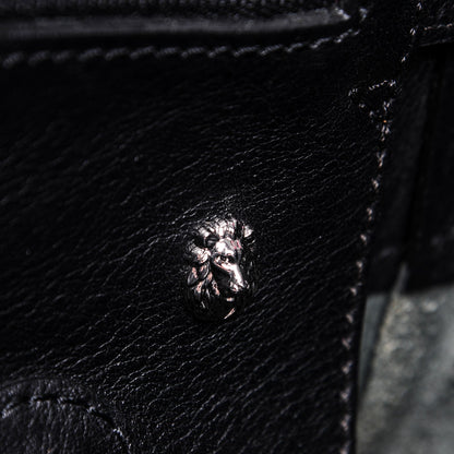 Mulberry Natural Leather Cara Delevingne Convertible Satchel Black 9 of 10