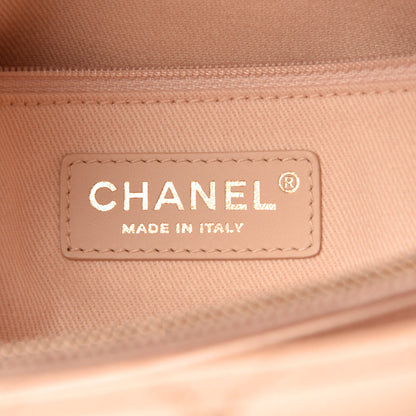 Chanel Caviar Quilted Medium Coco Handle Flap Light Beige 7 of 11