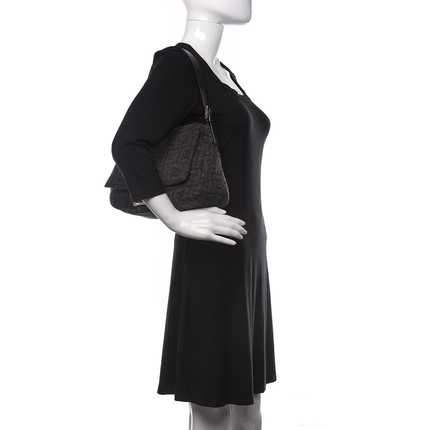 Wool Zucca Mama Baguette Grey