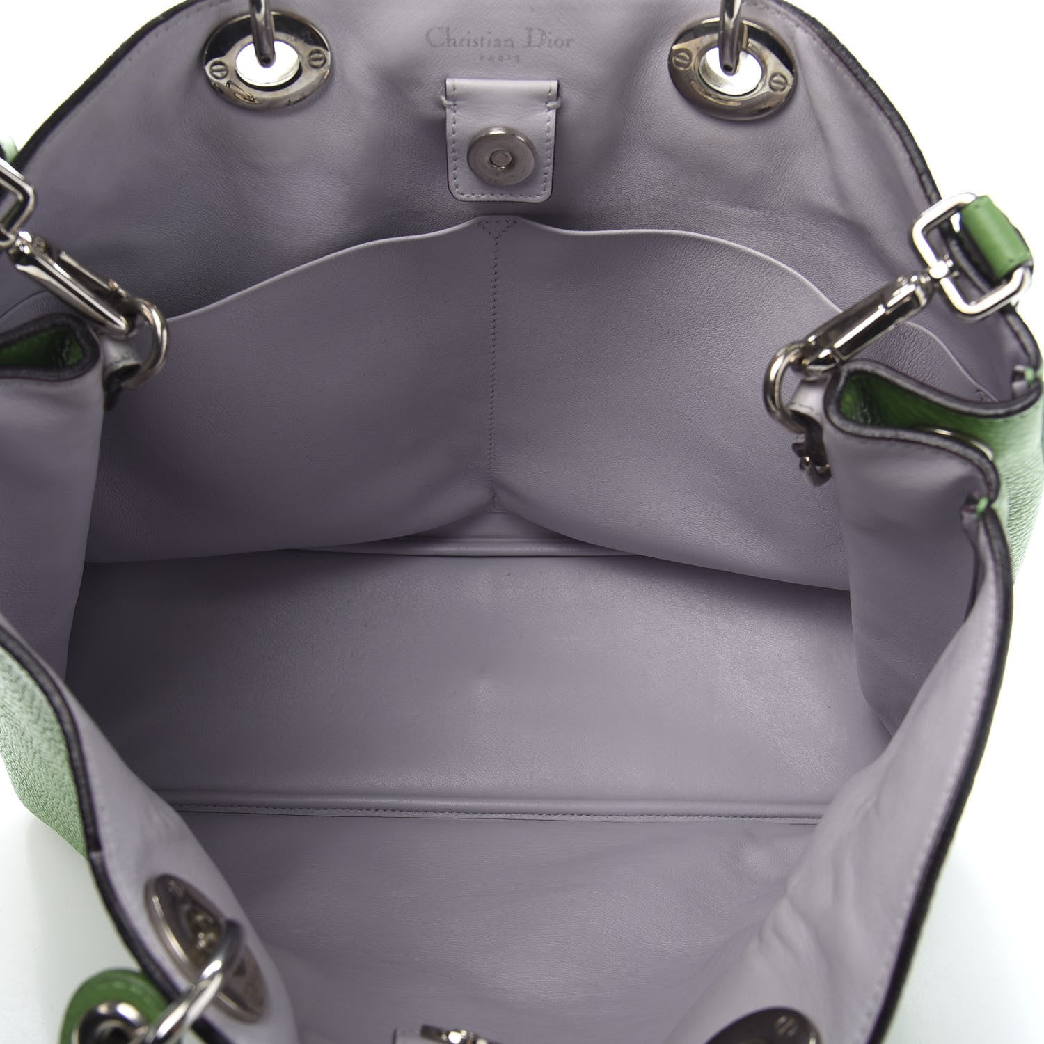 Christian Dior Bullcalf Large Diorissimo Green 4 of 17