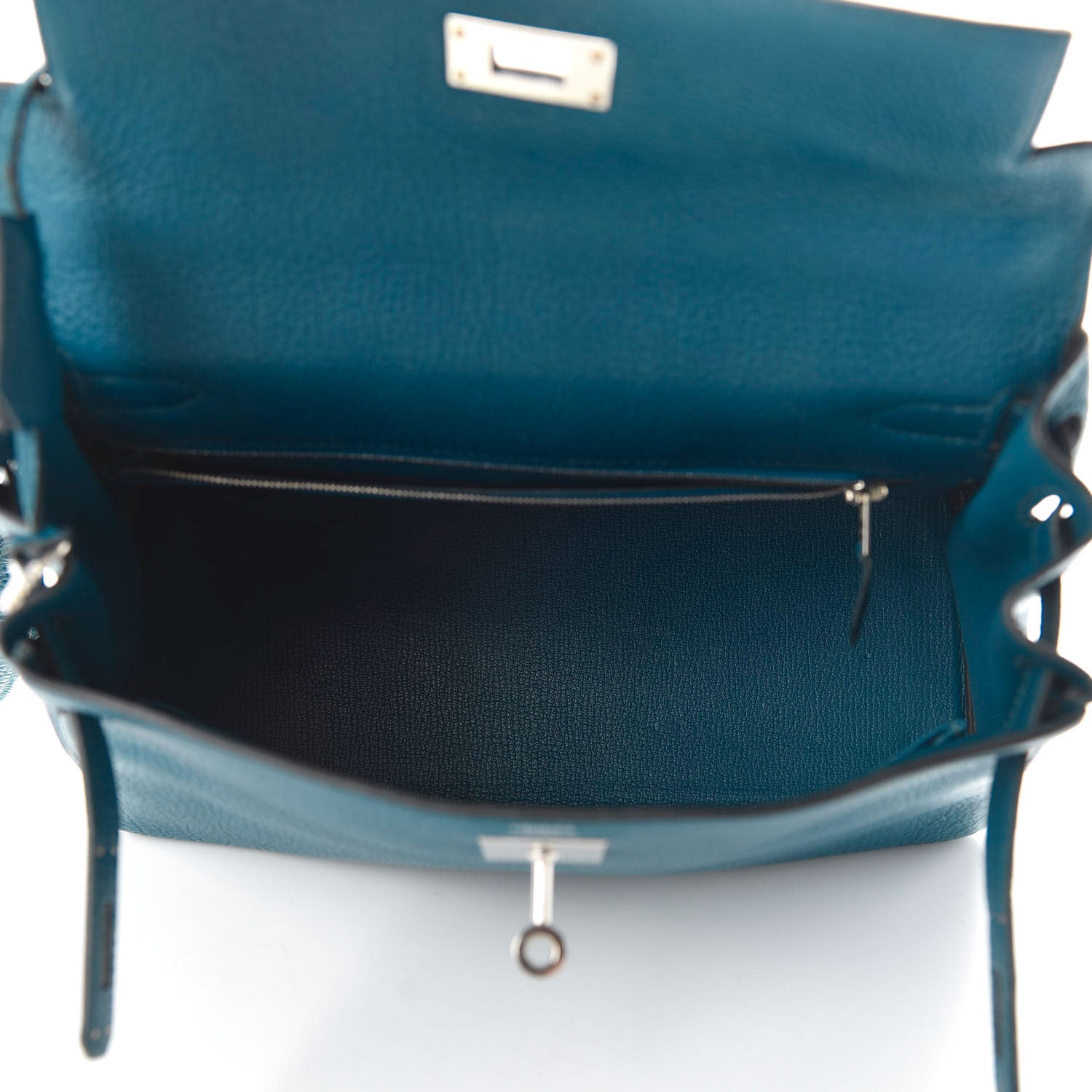 Hermes Fjord Kelly Retourne 28 Cobalt 5 of 10