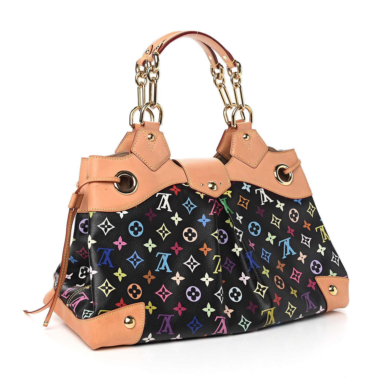 Louis Vuitton Monogram Multicolor Ursula Black 2 of 8