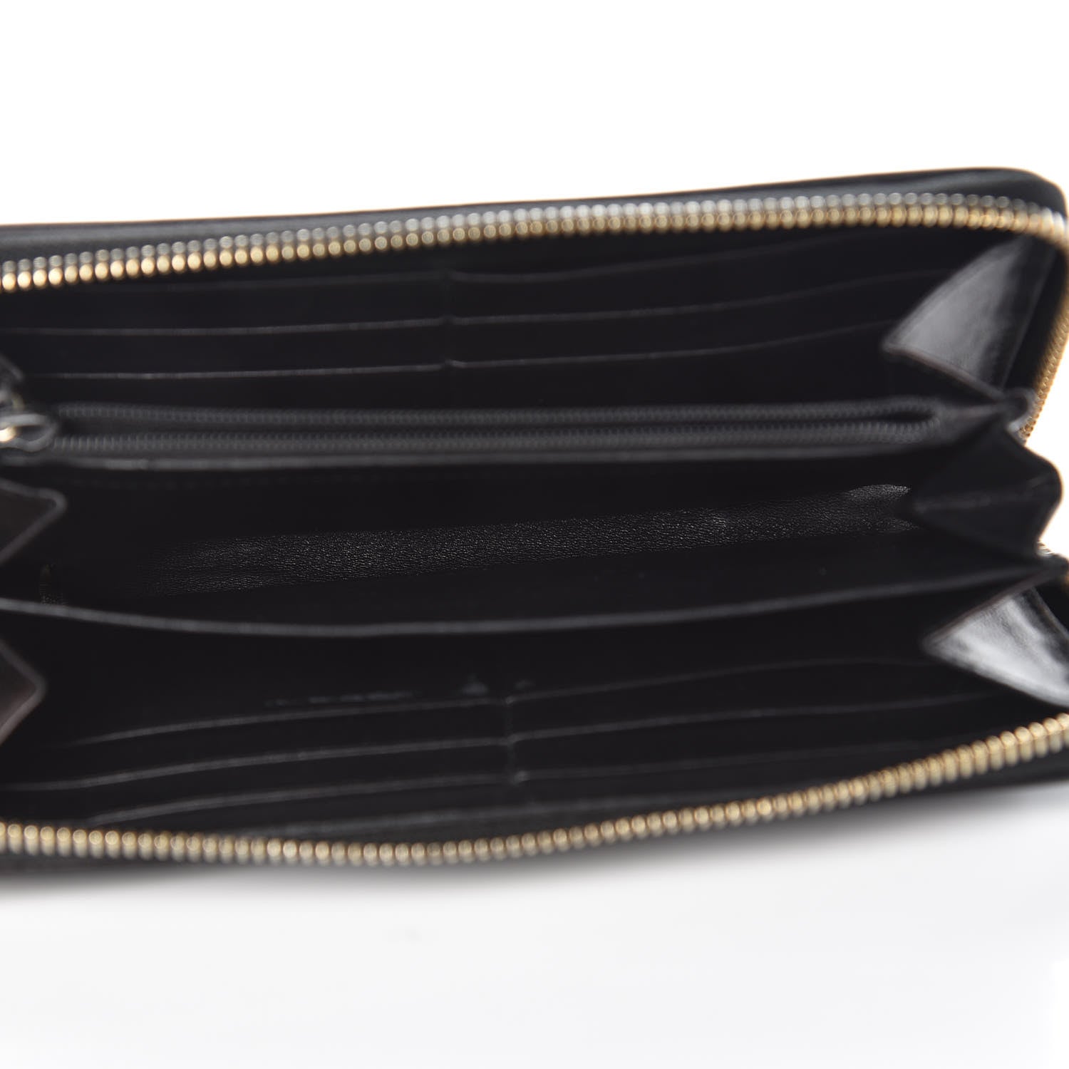 Gucci Guccissima Sukey Zip Around Wallet Black 5 of 13