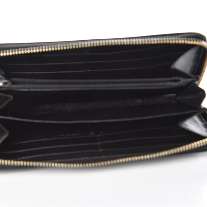 Gucci Guccissima Sukey Zip Around Wallet Black 5 of 13