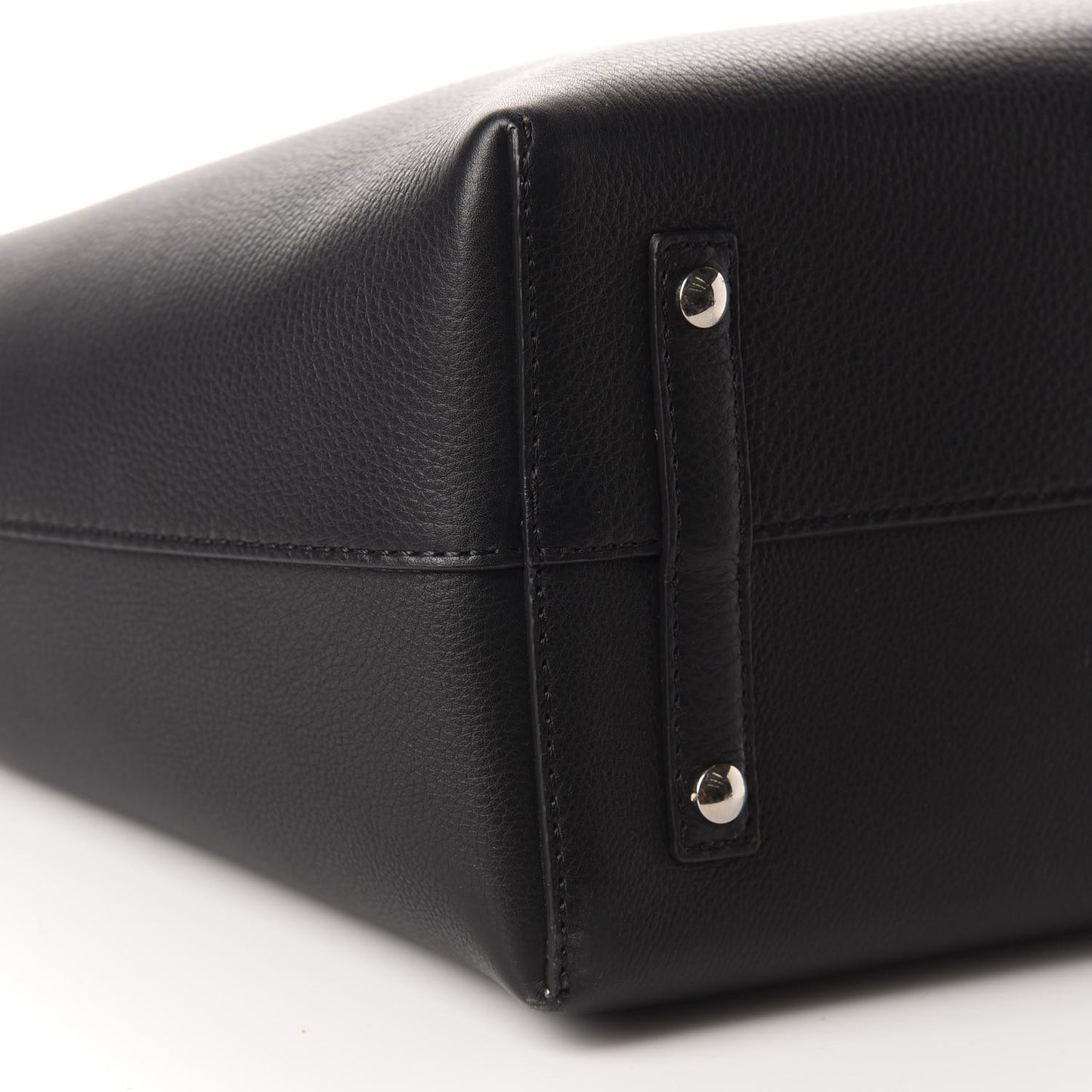 Soft Grain Calfskin Medium Belt Bag Black