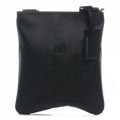 Fendi Zucca Spalmati Messenger Black 1 of 10