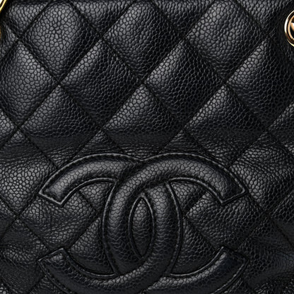 Chanel Caviar Quilted Petit Timeless Tote PTT Black 13 of 13