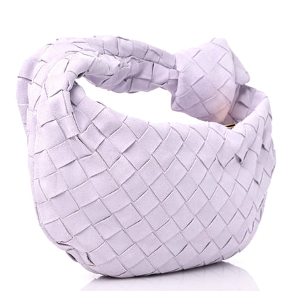 Bottega Veneta Suede Intrecciato Mini Jodie Mirth Washed 3 of 9