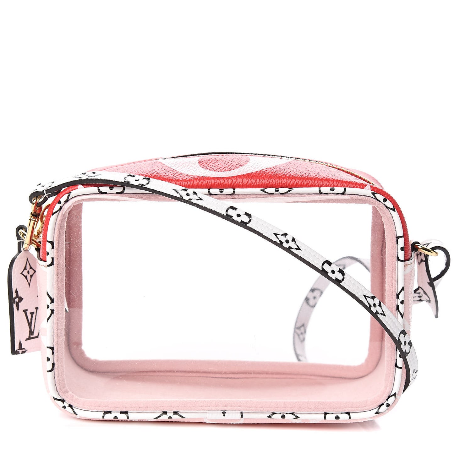 Monogram Giant Beach Pouch Rouge
