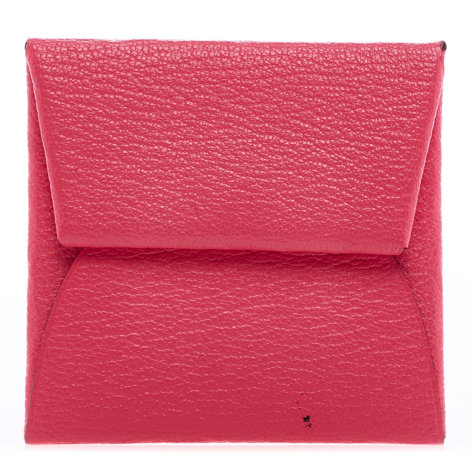 Hermes Chevre Mysore Bastia Coin Purse Rose Lipstick 1 of 7