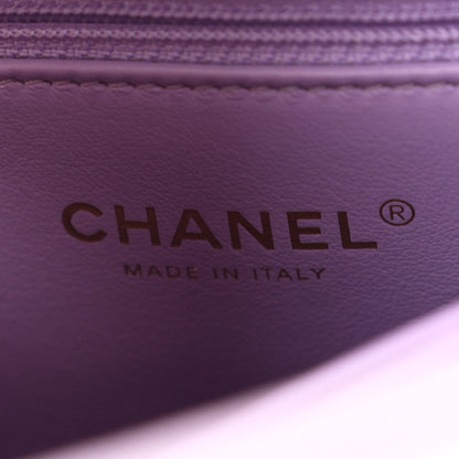 Chanel Caviar Quilted Mini Coco Handle Flap Light Purple 11 of 19