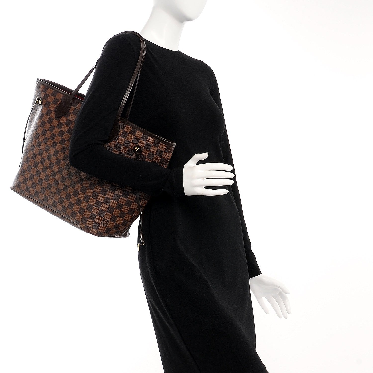 Louis Vuitton Damier Ebene Neo Neverfull MM 2 of 16
