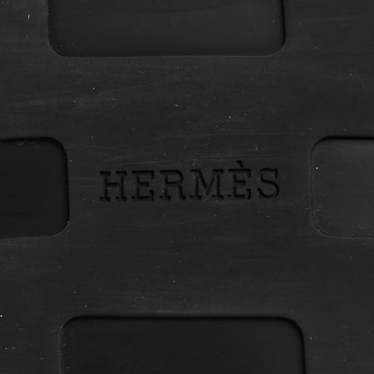 Hermes Technical Canvas Mens Miles Sneakers 43.5 Black White 7 of 9