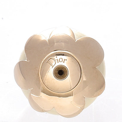 Christian Dior Pearl Mise En Dior Tribal Earrings Gold 3 of 4