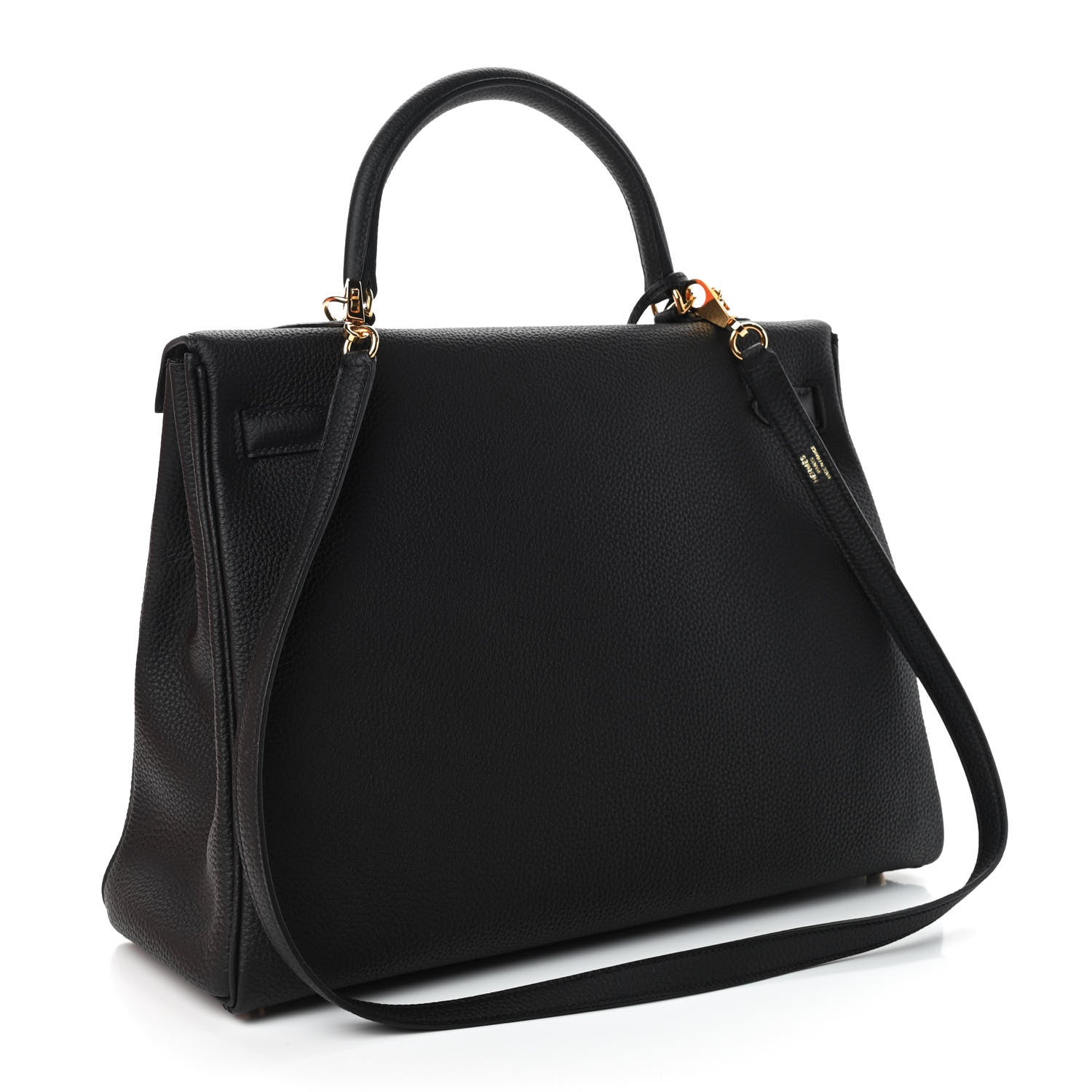Hermes Togo Kelly Retourne 35 Black 3 of 12