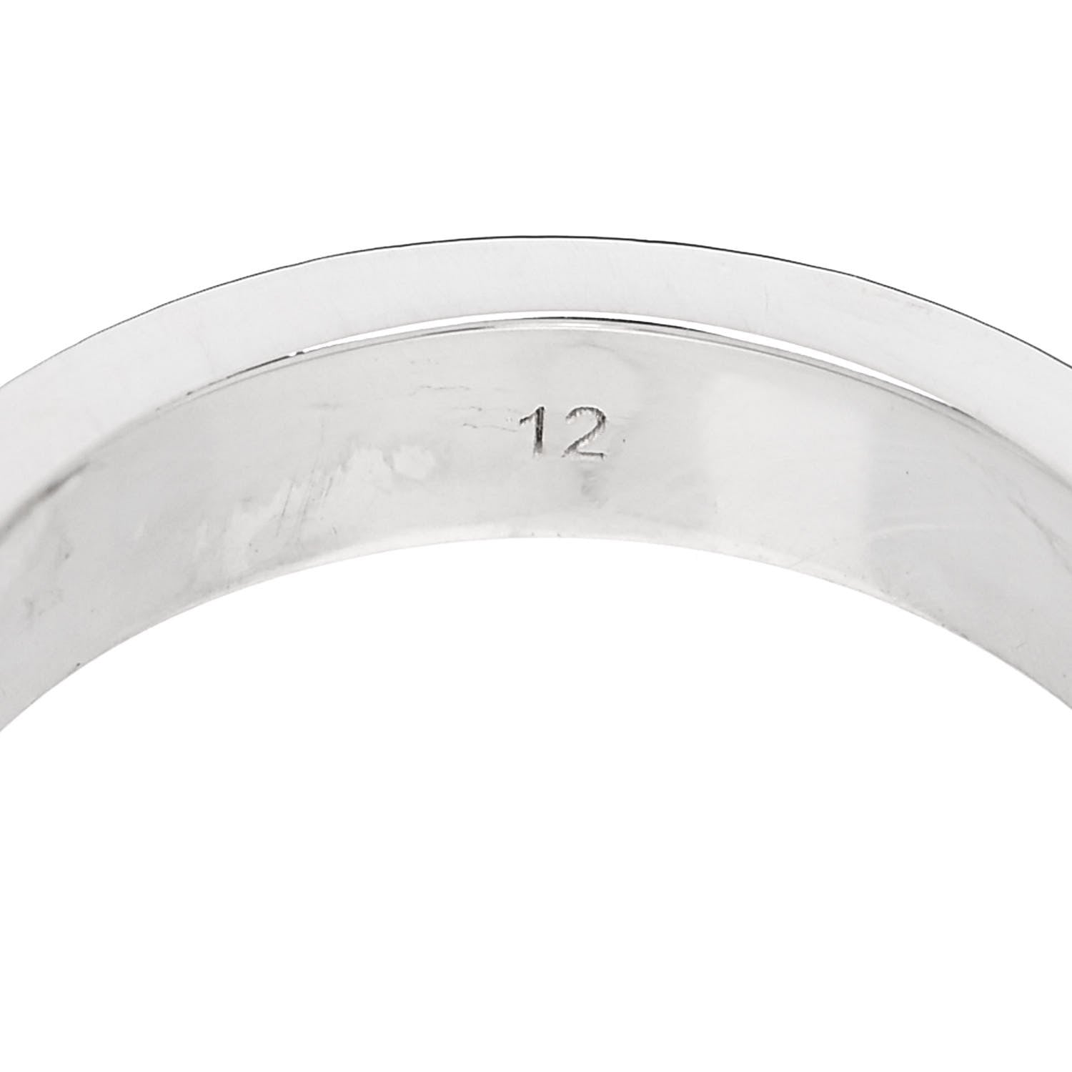 Gucci Sterling Silver Butterfly Band Ring 51 5.75 6 of 7