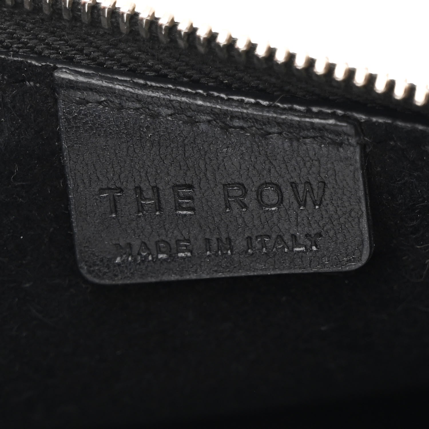 The Row Smooth Calfskin Half Moon Shoulder Bag Black 6 of 9