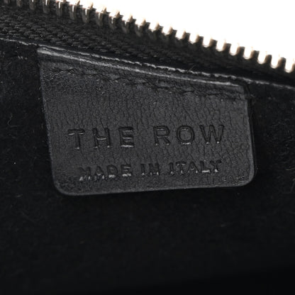 The Row Smooth Calfskin Half Moon Shoulder Bag Black 6 of 9