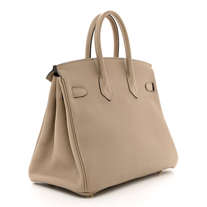 Hermes Togo Birkin 25 Gris Tourterelle 3 of 11
