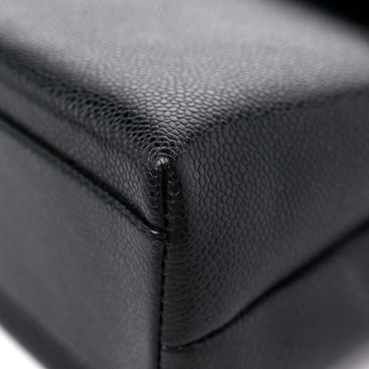 Chanel Caviar Jumbo Kelly Flap Black 8 of 12