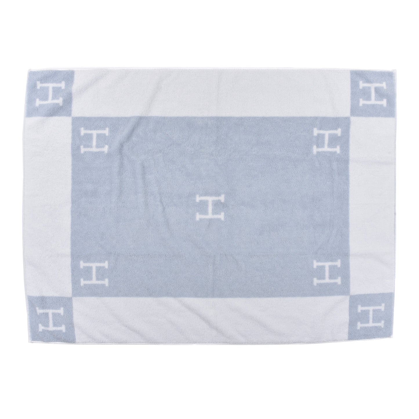 Cotton Avalon Bath Towel Bleu Glacier