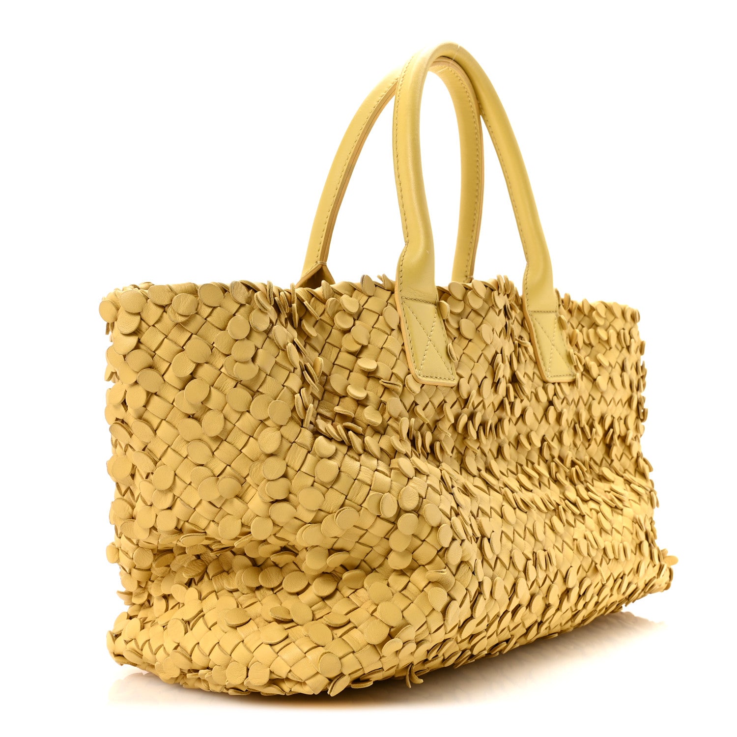 Bottega Veneta Nappa Intrecciato Medium Paillettes Cabat Poussin 4 of 15