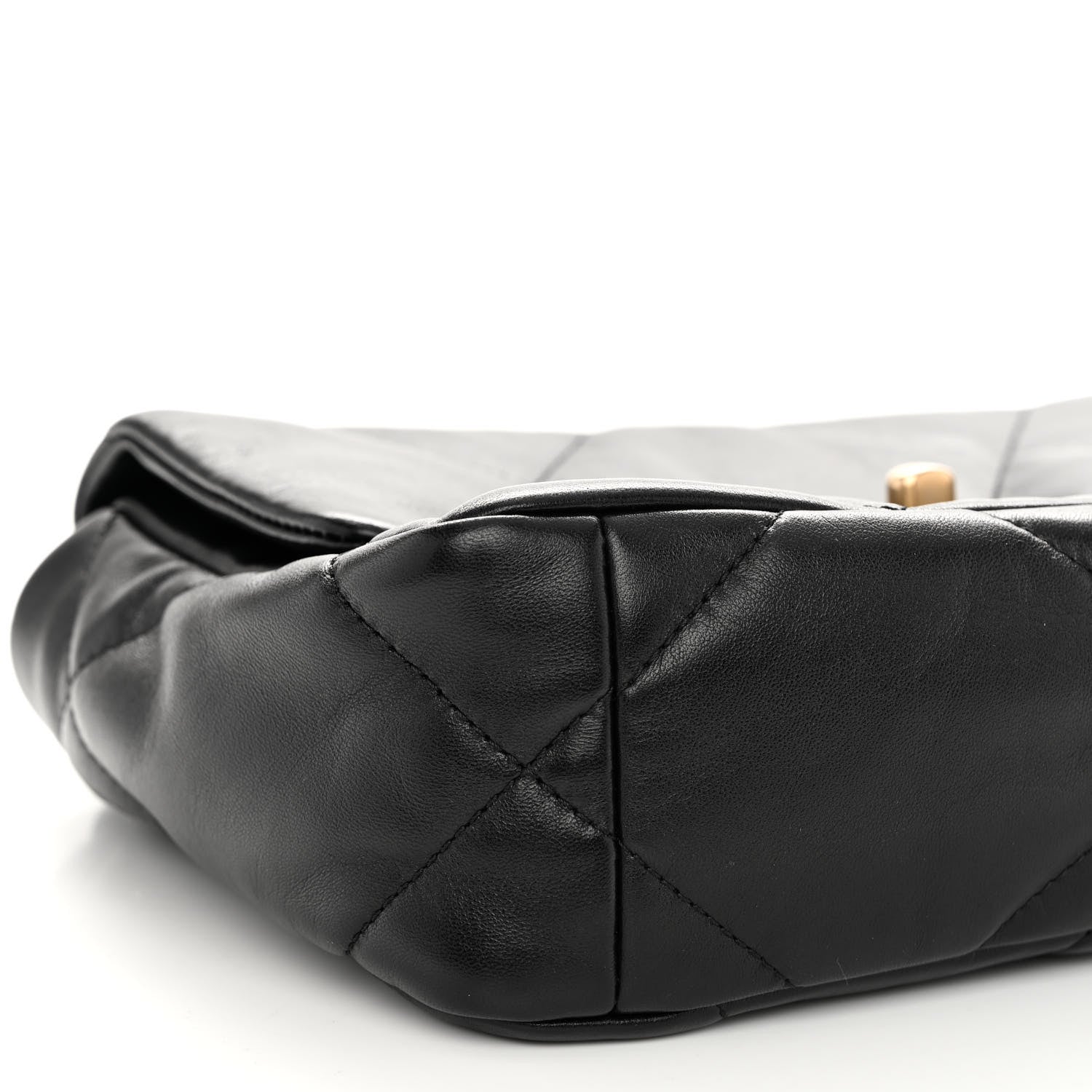 Chanel Lambskin Quilted Medium Chanel 19 Flap Black 8 of 9