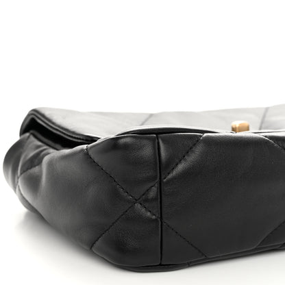 Chanel Lambskin Quilted Medium Chanel 19 Flap Black 8 of 9