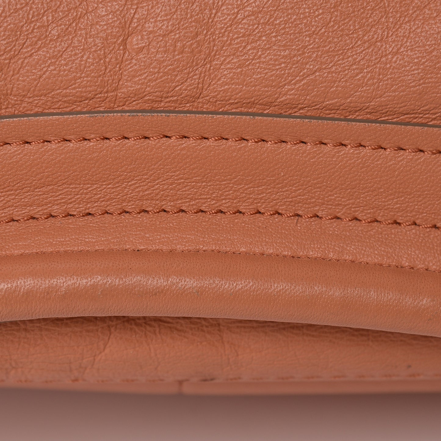 Calfskin Medium Military Paraty Peach Pink