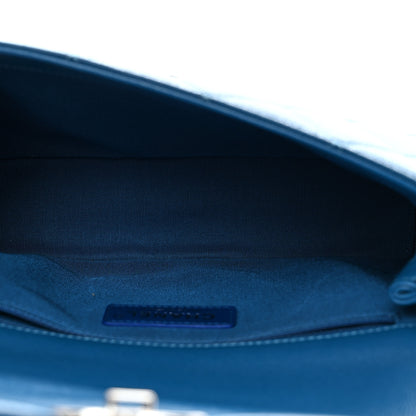 Chanel Caviar Quilted My Everything Flap Blue 5 of 10