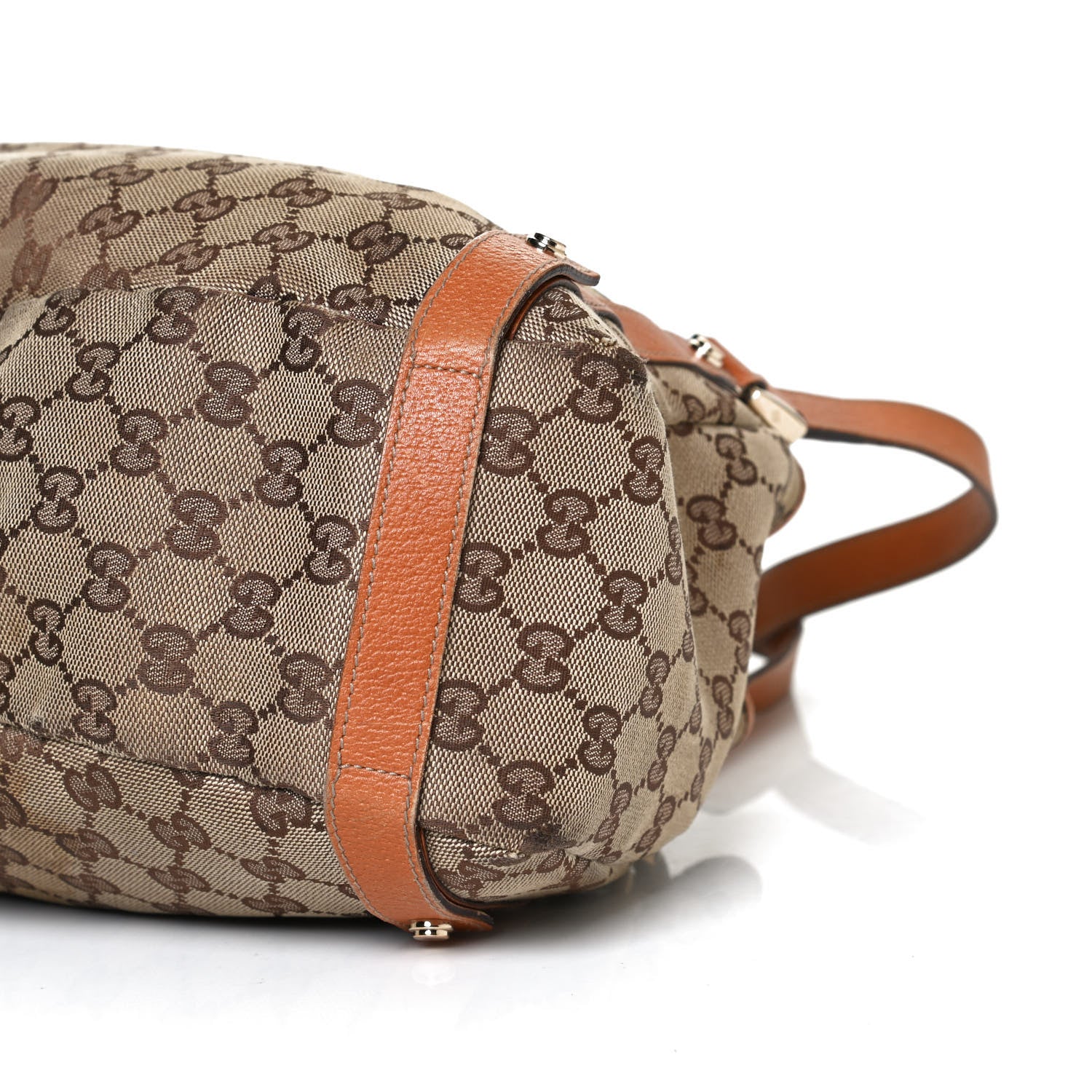Gucci Monogram Medium Abbey Shoulder Bag Orange 10 of 10