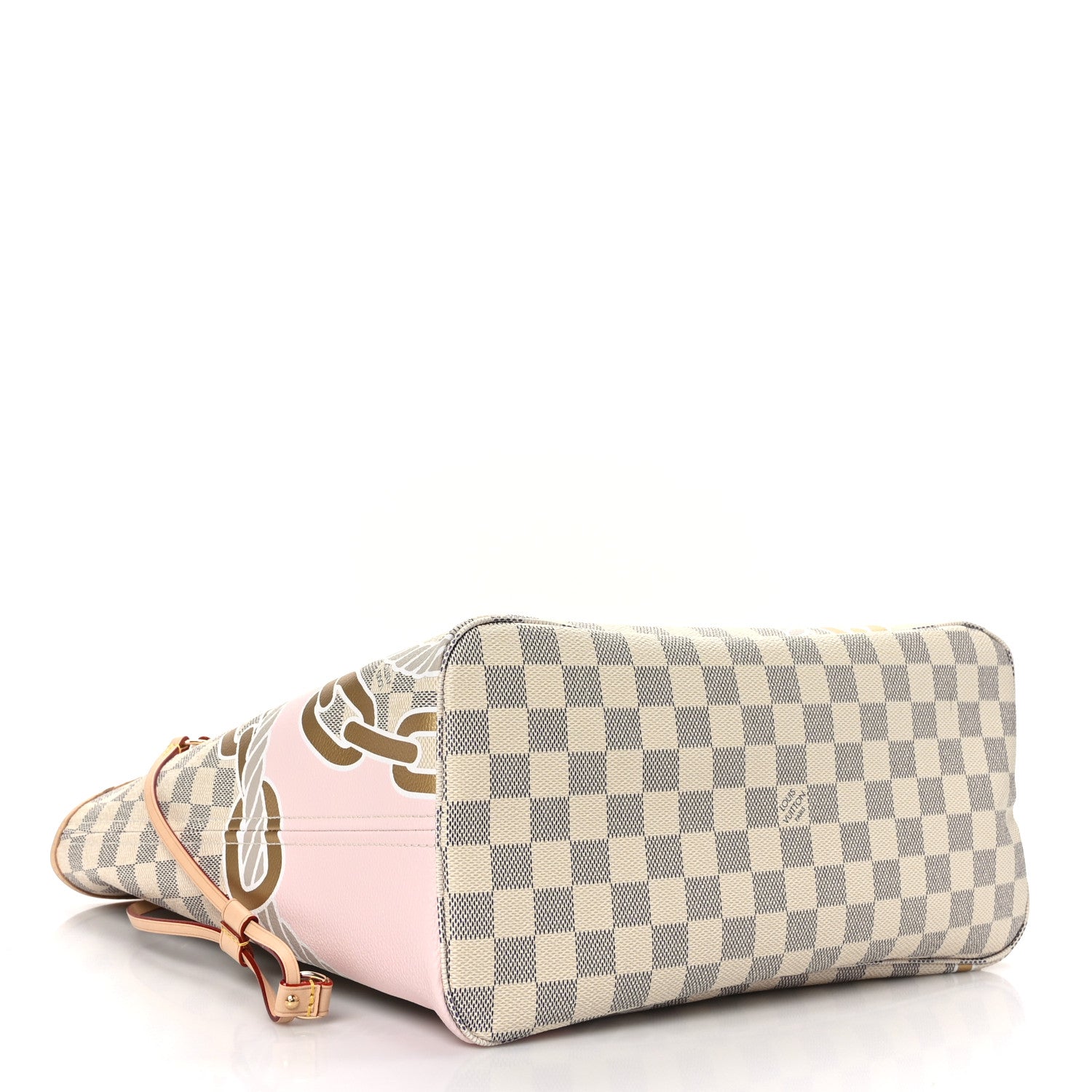 Louis Vuitton Damier Azur Nautical Neverfull MM 5 of 9