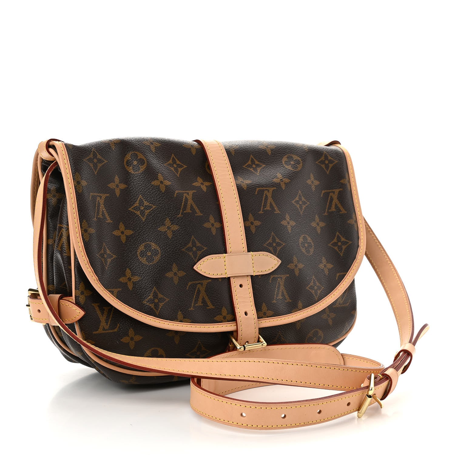 Louis Vuitton Monogram Saumur MM 3 of 10