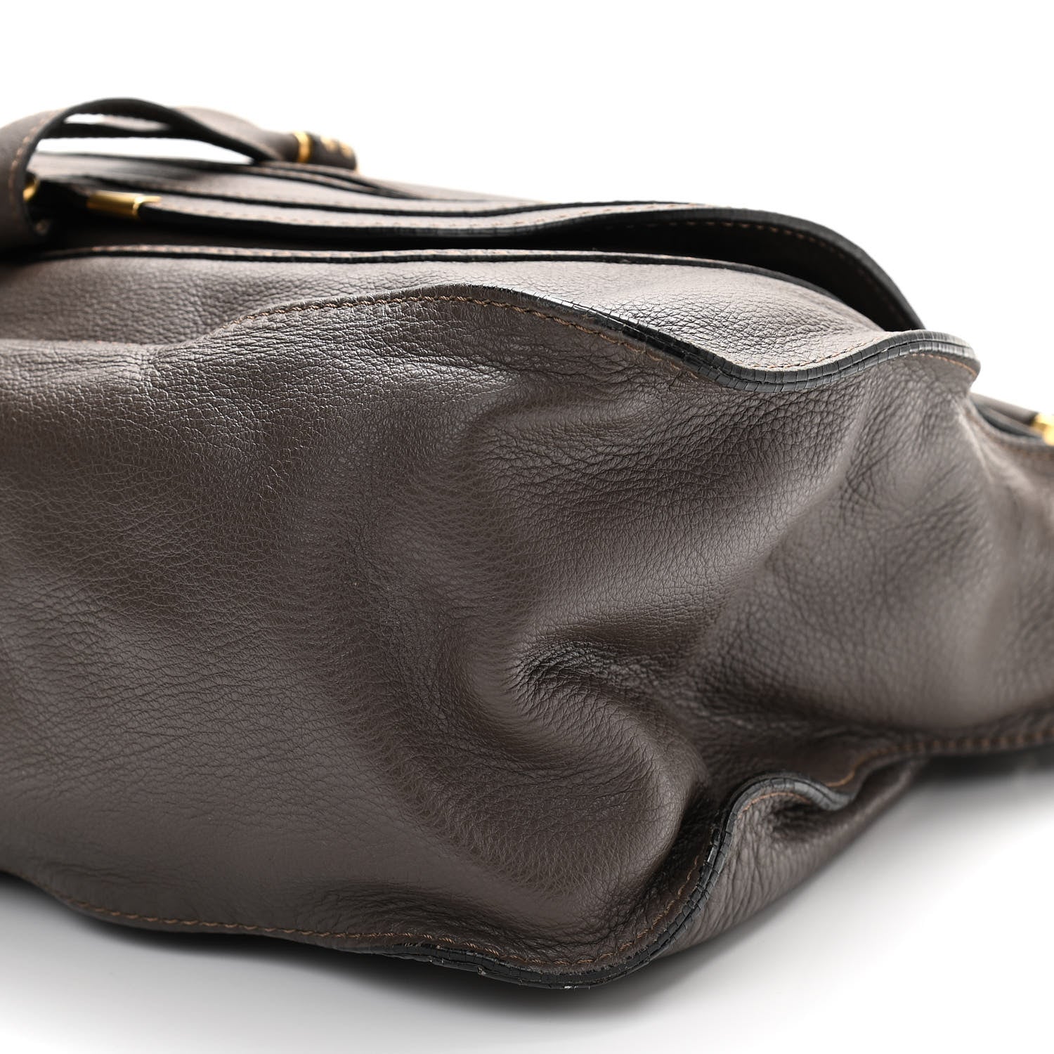 Chloe Calfskin Large Marcie Satchel Cashmere Grey 10 of 15