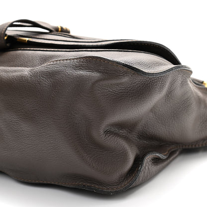 Chloe Calfskin Large Marcie Satchel Cashmere Grey 10 of 15