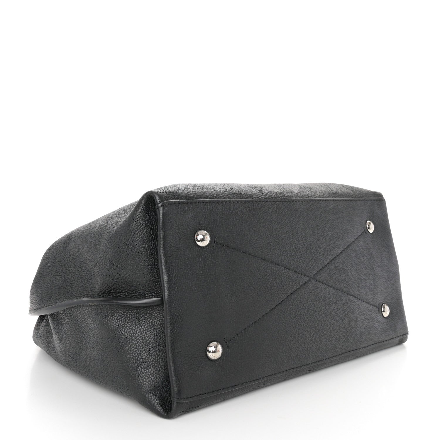 Louis Vuitton Mahina Carmel Hobo Black 4 of 10