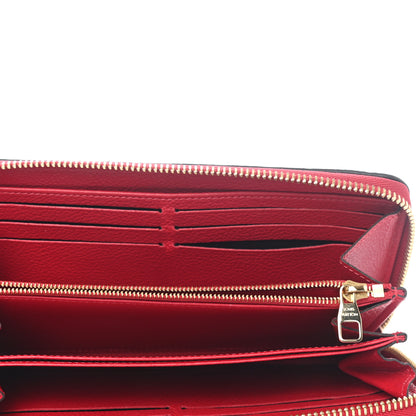 Louis Vuitton Empreinte Zippy Wallet Scarlet 5 of 7