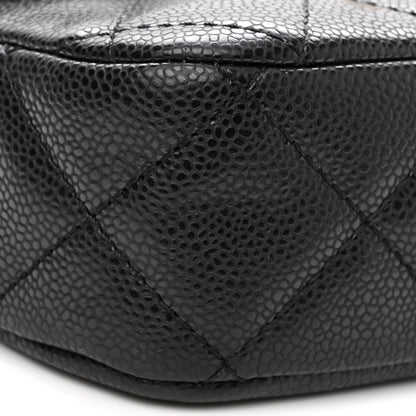 Chanel Caviar Quilted Mini Chain Flap Black 8 of 9