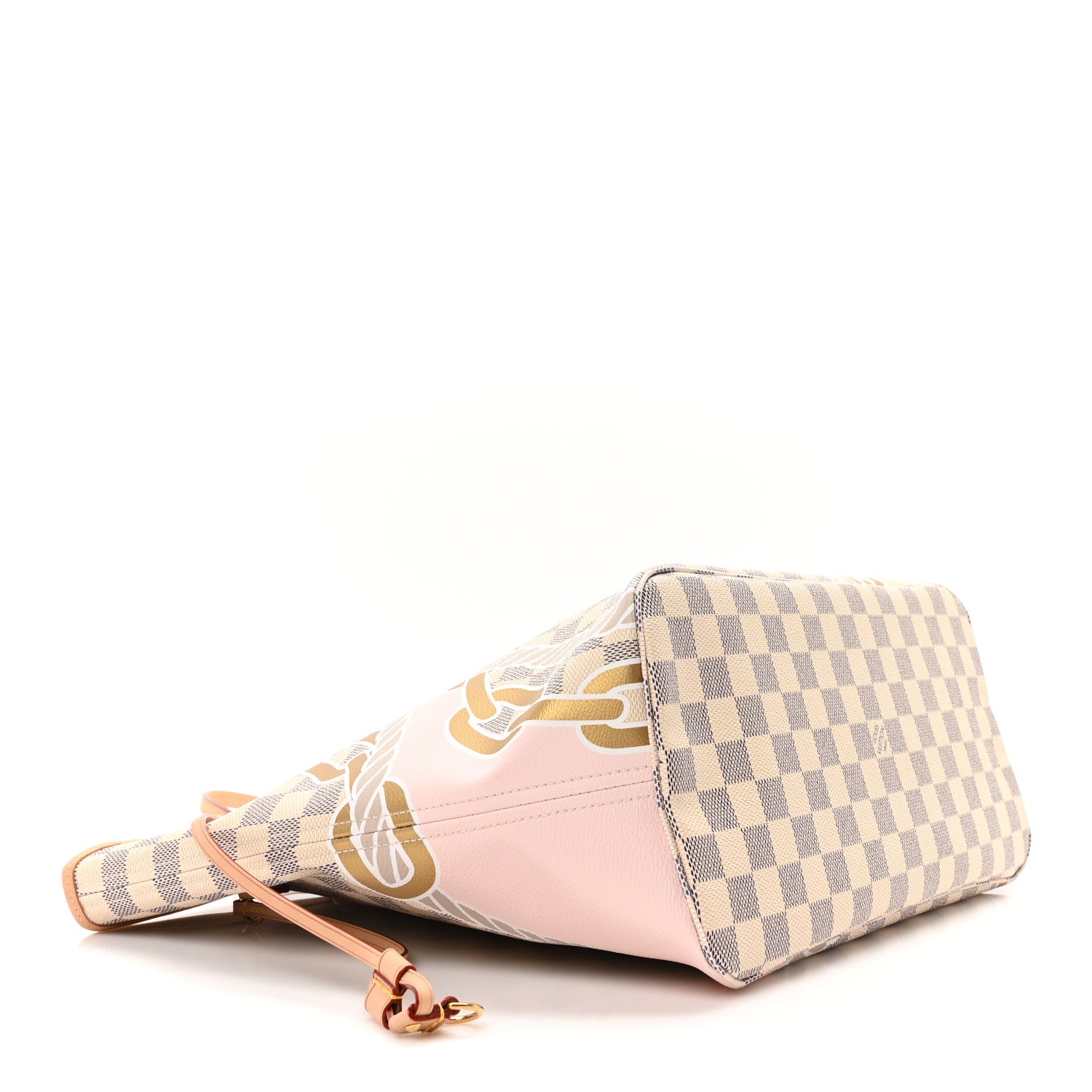 Louis Vuitton Damier Azur Nautical Neverfull MM 4 of 9