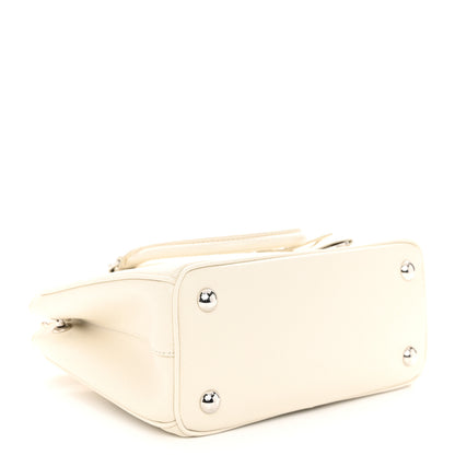 Prada Saffiano Lux Micro Galleria Shoulder Bag Talco 4 of 11
