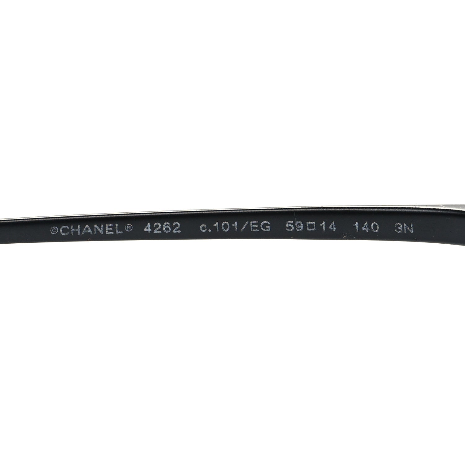 Chanel Metal Butterfly Removable Pearl Chain Sunglasses 4262 Black 5 of 8