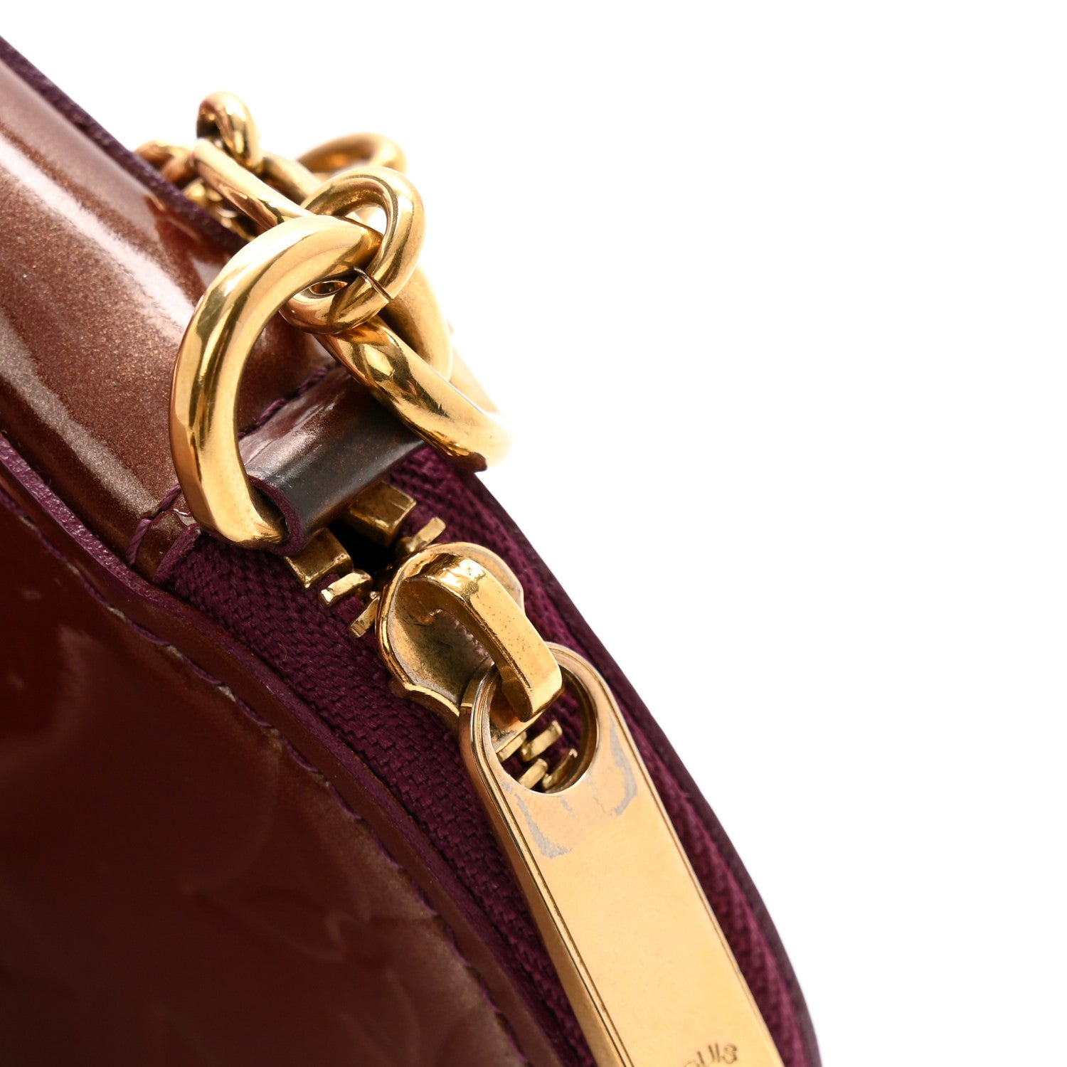 Louis Vuitton Vernis Heart Coin Purse Rouge Fauviste 8 of 10