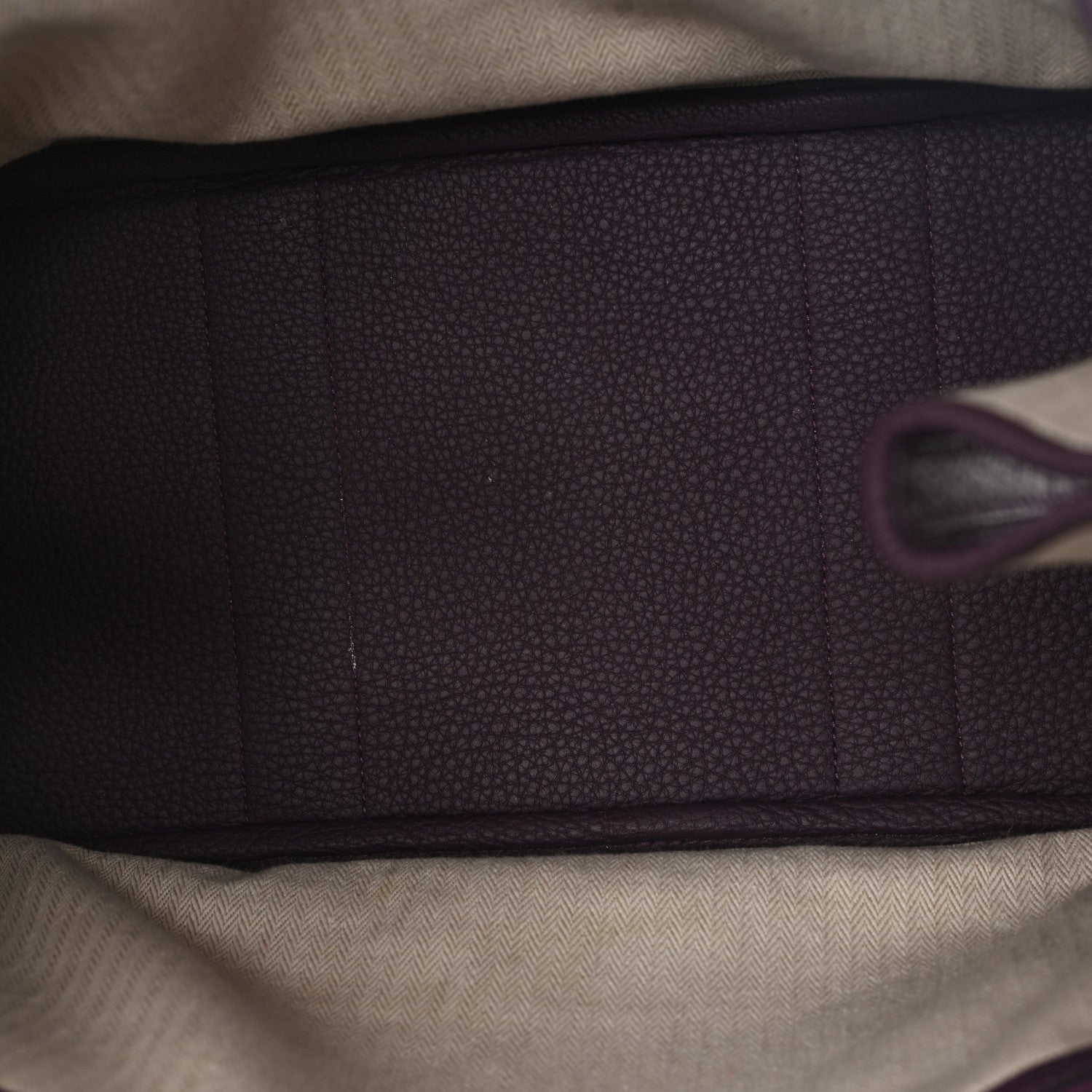 Hermes Negonda Garden Party Tote 36 MM Cassis 4 of 11